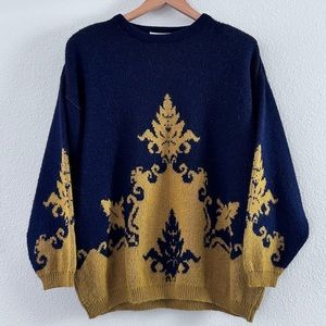 Vintage 90s Sunday Angora Oversized Sweater